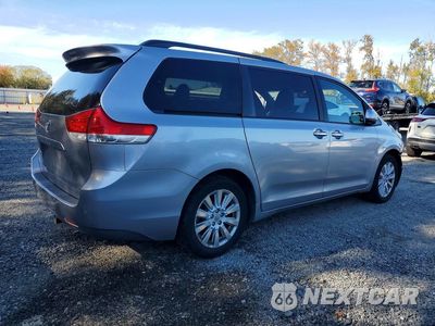 Trzecie zdjęcie samochodu z tyłu: 2012 TOYOTA SIENNA XLE 7-PASSENGER VIN:5TDDK3DC8CS049031 - miniatura