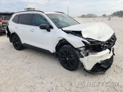 Czwarte zdjęcie samochodu z boku: 2023 HONDA CR-V SPORT TOURING VIN:2HKRS6H98PH809296 - miniatura