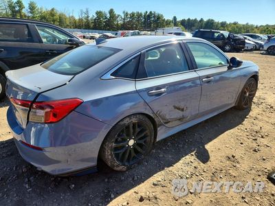 Trzecie zdjęcie samochodu z tyłu: 2024 HONDA CIVIC TOURING VIN:2HGFE1F93RH330555 - miniatura