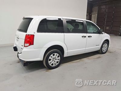 Trzecie zdjęcie samochodu z tyłu: 2019 DODGE GRAND CARAVAN SE VIN:2C4RDGBG9KR778207 - miniatura