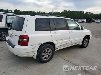 Trzecie zdjęcie samochodu z tyłu: 2005 TOYOTA HIGHLANDER BASE VIN:JTEGP21A650075186 - miniatura