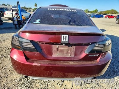 Zdjęcie 6 z 12 samochodu: 2014 HONDA ACCORD SPORT VIN:1HGCR2F54EA244318 - miniatura