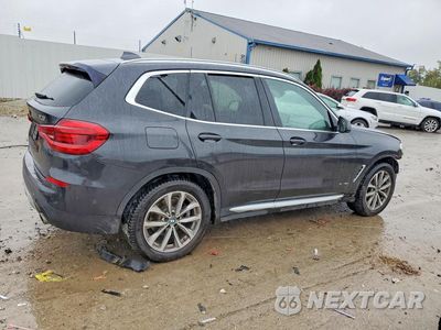 Trzecie zdjęcie samochodu z tyłu: 2018 BMW X3 XDRIVE30I VIN:5UXTR9C57JLD60933 - miniatura