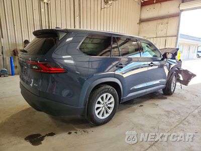 Trzecie zdjęcie samochodu z tyłu: 2025 TOYOTA GRAND HIGHLANDER HYBRID XLE VIN:5TDACAB53SS058758 - miniatura