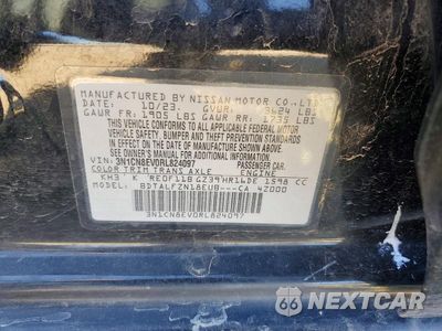 Zdjęcie 12 z 12 samochodu: 2024 NISSAN VERSA SV VIN:3N1CN8EV0RL824097 - miniatura