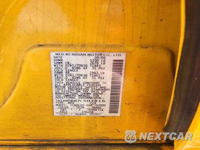 Zdjęcie 14 z 14 samochodu: 2007 NISSAN XTERRA X VIN:5N1AN08U57C503816 - miniatura