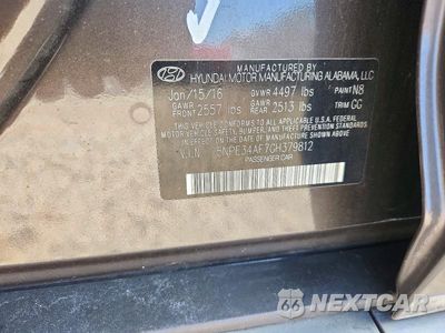 Zdjęcie 12 z 12 samochodu: 2016 HYUNDAI SONATA SPORT VIN:5NPE34AF7GH379812 - miniatura