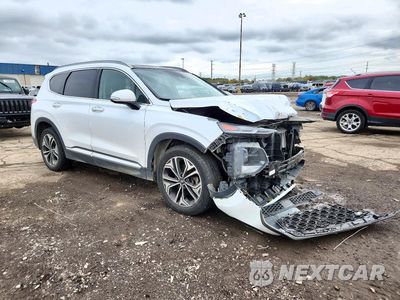 Czwarte zdjęcie samochodu z boku: 2019 HYUNDAI SANTA FE ULTIMATE 2.0T VIN:5NMS5CAA7KH107780 - miniatura