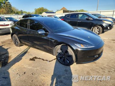 Czwarte zdjęcie samochodu z boku: 2026 TESLA MODEL 3 VIN:5YJ3E1EA2TF140725 - miniatura
