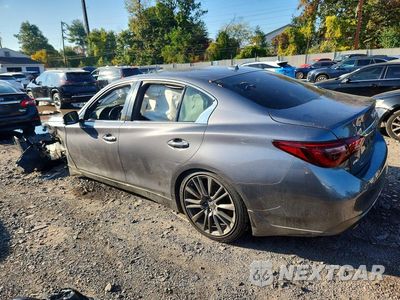 Drugie zdjęcie samochodu z przodu: 2019 INFINITI Q50 RED SPORT 400 VIN:JN1FV7AR1KM830034 - miniatura