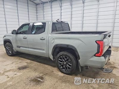 Drugie zdjęcie samochodu z przodu: 2025 TOYOTA TUNDRA PLATINUM HV VIN:5TFNC5DB9SX110786 - miniatura