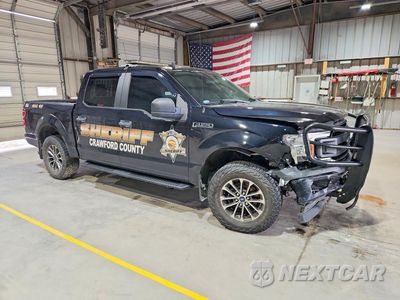 Czwarte zdjęcie samochodu z boku: 2020 FORD F150 POLICE RESPONDER VIN:1FTEW1P46LKD34433 - miniatura