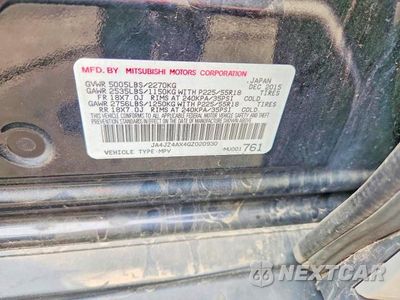 Zdjęcie 13 z 13 samochodu: 2016 MITSUBISHI OUTLANDER GT VIN:JA4JZ4AX4GZ020930 - miniatura