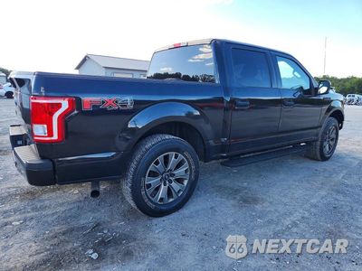 Trzecie zdjęcie samochodu z tyłu: 2017 FORD F150 SUPERCREW VIN:1FTEW1EPXHKC39197 - miniatura