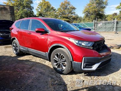 Czwarte zdjęcie samochodu z boku: 2021 HONDA CR-V EXL VIN:7FARW2H82ME005921 - miniatura