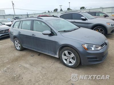 Czwarte zdjęcie samochodu z boku: 2015 VOLKSWAGEN GOLF SPORTWAGEN TDI S VIN:3VWCA7AU4FM507720 - miniatura