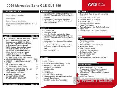 Zdjęcie 13 z 14 samochodu: 2026 MERCEDES-BENZ GLS 450 4MATIC VIN:4JGFF5KE5TB638800 - miniatura