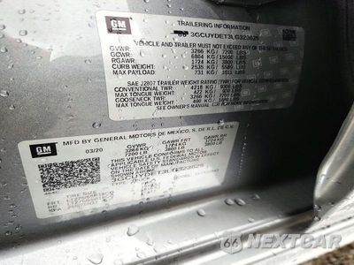 Zdjęcie 12 z 12 samochodu: 2020 CHEVROLET SILVERADO K1500 LT VIN:3GCUYDET3LG323625 - miniatura