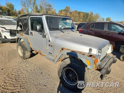 Czwarte zdjęcie samochodu z boku: 2006 JEEP WRANGLER X VIN:1J4FA39S26P787637 - miniatura