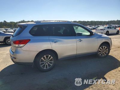 Trzecie zdjęcie samochodu z tyłu: 2014 NISSAN PATHFINDER SV VIN:5N1AR2MN5EC683374 - miniatura