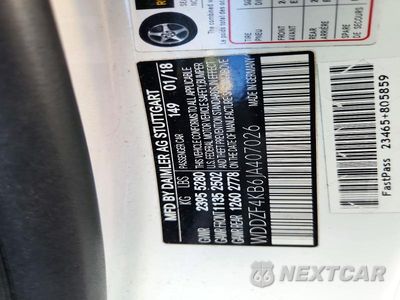 Zdjęcie 12 z 12 samochodu: 2018 MERCEDES-BENZ E 300 4MATIC VIN:WDDZF4KB6JA407026 - miniatura