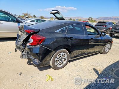 Trzecie zdjęcie samochodu z tyłu: 2018 HONDA CIVIC LX VIN:2HGFC2F54JH584367 - miniatura