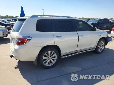 Trzecie zdjęcie samochodu z tyłu: 2008 TOYOTA HIGHLANDER HYBRID LIMITED VIN:JTEEW44A482022576 - miniatura