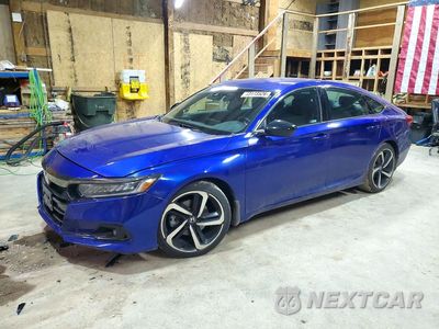 2022 HONDA ACCORD SPORT 1HGCV1F37NA102453 - główne zdjęcie licytacji z USA - miniatura