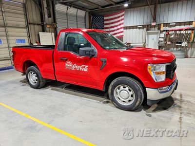 Czwarte zdjęcie samochodu z boku: 2021 FORD F-150 VIN:1FTMF1CB9MKE25617 - miniatura