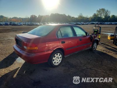 Trzecie zdjęcie samochodu z tyłu: 1998 HONDA CIVIC LX VIN:1HGEJ6673WL031357 - miniatura