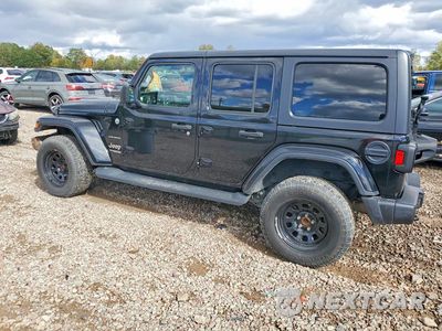 Drugie zdjęcie samochodu z przodu: 2021 JEEP WRANGLER UNLIMITED SAHARA VIN:1C4HJXEN4MW622021 - miniatura