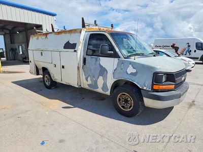 Czwarte zdjęcie samochodu z boku: 2005 CHEVROLET EXPRESS G3500 VIN:1GBHG31U351231627 - miniatura
