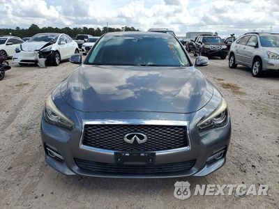 Piąte zdjęcie samochodu w środku: 2015 INFINITI Q50 PREMIUM VIN:JN1BV7AP1FM351003 - miniatura