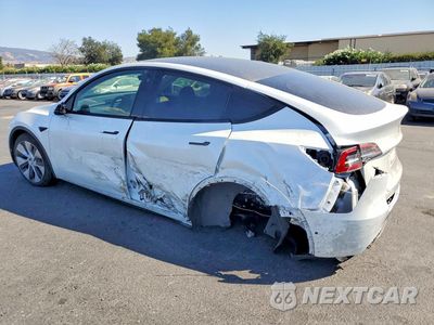 Drugie zdjęcie samochodu z przodu: 2021 TESLA MODEL Y VIN:5YJYGDEE5MF230036 - miniatura