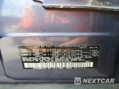 Zdjęcie 14 z 14 samochodu: 2017 SUBARU OUTBACK 2.5I LIMITED VIN:4S4BSANC2H3269652 - miniatura
