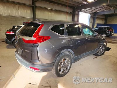 Trzecie zdjęcie samochodu z tyłu: 2019 HONDA CR-V EX VIN:2HKRW2H54KH663675 - miniatura