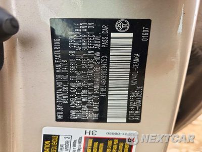 Zdjęcie 13 z 13 samochodu: 2009 TOYOTA CAMRY BASE VIN:4T1BE46K99U294753 - miniatura