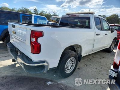 Trzecie zdjęcie samochodu z tyłu: 2023 CHEVROLET SILVERADO C1500 VIN:1GCRAAEK4PZ278135 - miniatura