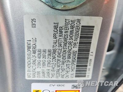 Zdjęcie 12 z 12 samochodu: 2025 HONDA ACCORD HYBRID SPORT VIN:1HGCY2F58SA034352 - miniatura