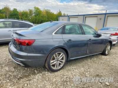 Trzecie zdjęcie samochodu z tyłu: 2021 AUDI A4 PREMIUM 45 VIN:WAUDAAF40MN010970 - miniatura