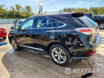Drugie zdjęcie samochodu z przodu: 2013 LEXUS RX 450H VIN:JTJBC1BA0D2058158 - miniatura