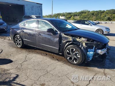 Czwarte zdjęcie samochodu z boku: 2024 HYUNDAI SONATA SEL VIN:KMHL64JA5RA386718 - miniatura