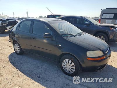 Czwarte zdjęcie samochodu z boku: 2006 CHEVROLET AVEO BASE VIN:KL1TD56616B596735 - miniatura