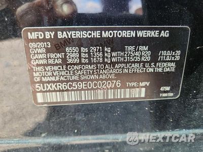 Zdjęcie 12 z 12 samochodu: 2014 BMW X5 XDRIVE50I VIN:5UXKR6C59E0C02076 - miniatura