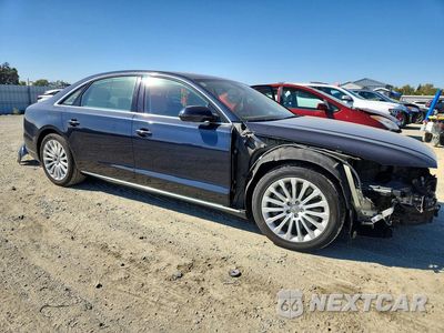 Czwarte zdjęcie samochodu z boku: 2015 AUDI A8 L QUATTRO VIN:WAU32AFD4FN027816 - miniatura