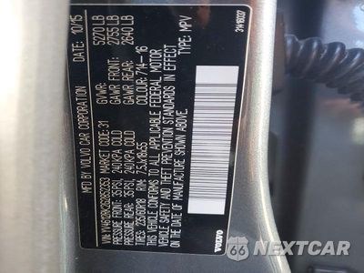 Zdjęcie 13 z 13 samochodu: 2016 VOLVO XC60 T5 PREMIER VIN:YV4612RK2G2852353 - miniatura