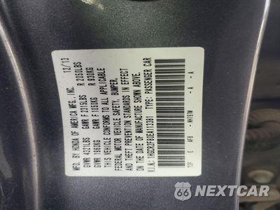 Zdjęcie 12 z 12 samochodu: 2014 HONDA ACCORD EXL VIN:1HGCR2F80EA113381 - miniatura
