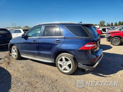 Drugie zdjęcie samochodu z przodu: 2014 MERCEDES-BENZ ML 350 4MATIC VIN:4JGDA5HB2EA335436 - miniatura