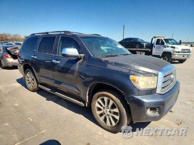 Czwarte zdjęcie samochodu z boku: 2008 TOYOTA SEQUOIA LIMITED VIN:5TDZY68A28S013339 - miniatura