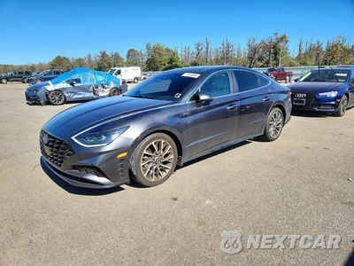 2021 HYUNDAI SONATA LIMITED 5NPEH4J25MH110427 - główne zdjęcie licytacji z USA - miniatura